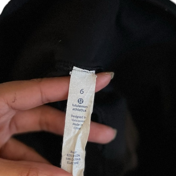 LULULEMON Black High Times Metta High Panel Leggings - Picture 10 of 11